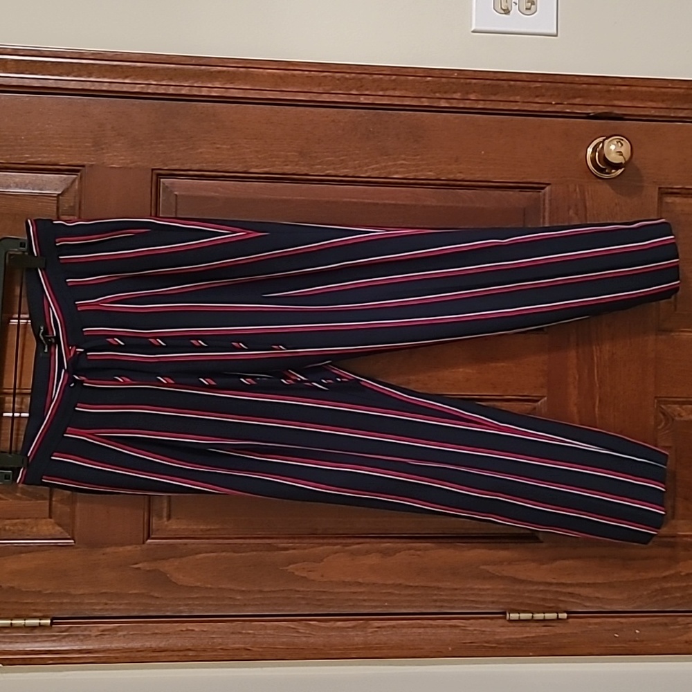 Banana republic striped pants